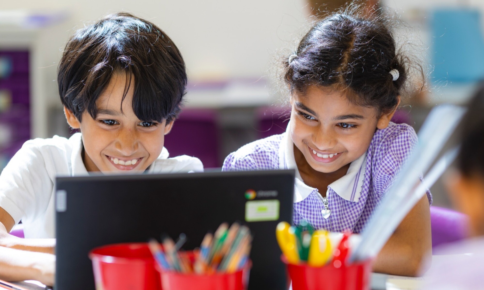 Park Academy Pupils in the Classroom Image 038